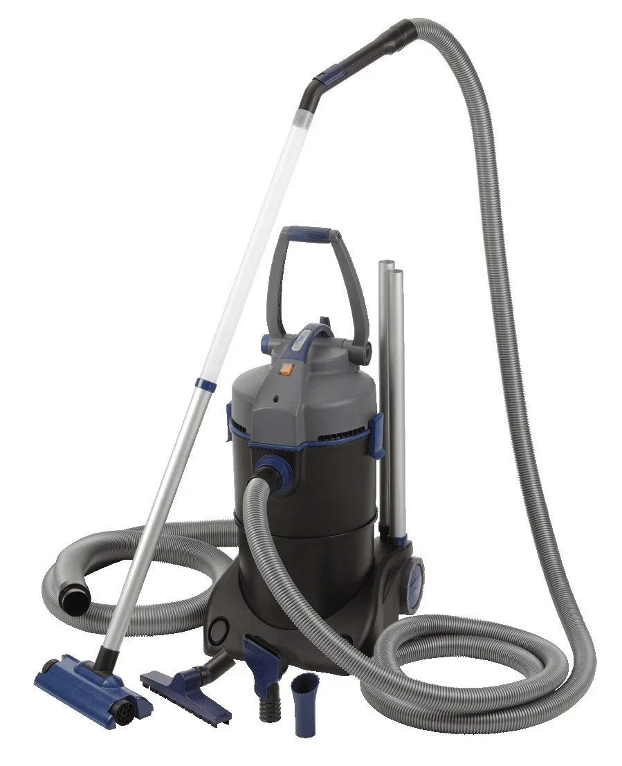 Aspirador de estanque 50388 1800 W sistema de dos cámaras profundidad máxima de aspiración 2,4 m para limpieza de estanques y piscinas
