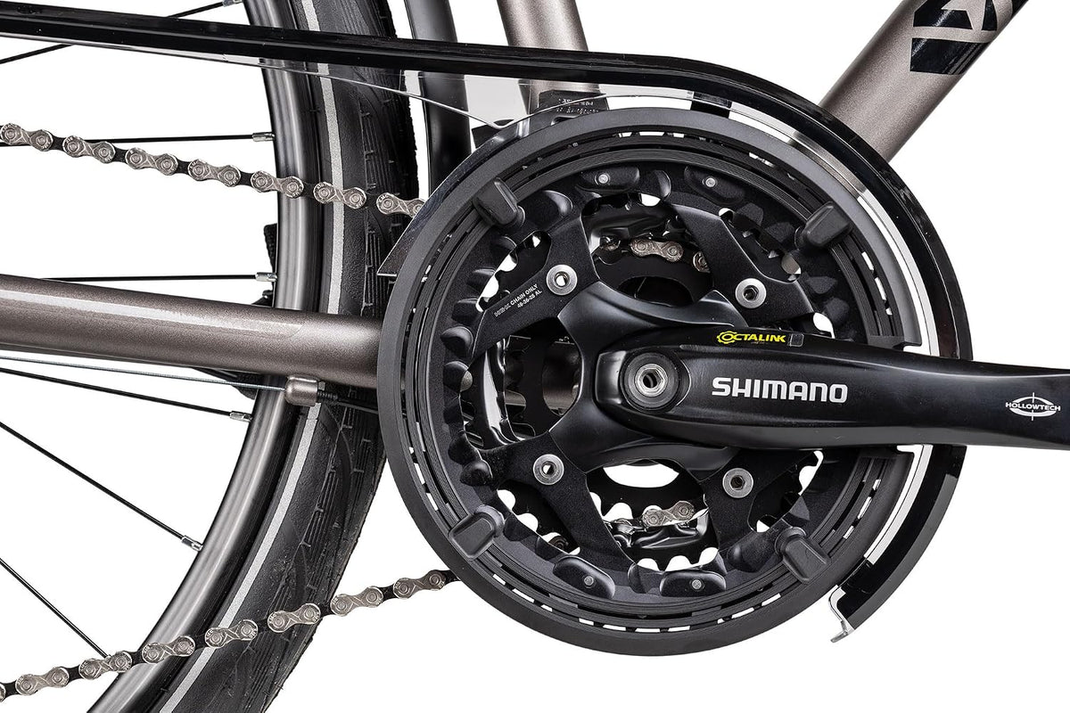 TLX30 | Bicicleta de trekking | Bicicleta de hombre de 28 pulgadas | Transmisión de 30 velocidades | Frenos de disco hidráulicos | Incluye equipamiento urbano