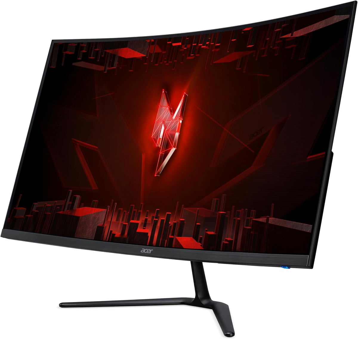 Acer Nitro ED320QRS3biipfx, Monitor Gaming curvo 31.5" FullHD VA, 180Hz (1920x1080, 16:9, AMD FreeSync Premium, 1ms (VRB), 250Nits, 2xHDMI 2.0/1xDP 1.4) Monitor PC, Color Negro