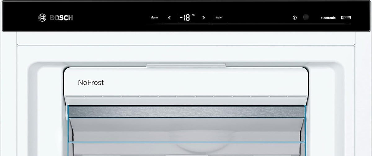 Congelador vertical independiente Bosch Serie 6 GSN54AWDV / A+++ / 176 x 70 cm / 188 kWh/año / blanco / 360 l / IceTwister / BigBox
