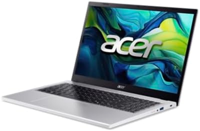 acer Aspire Go 15 - Ordenador Portátil 15,6" (Intel Core i7 13620H, 16 GB RAM DDR5, 1024 GB SSD, Windows 11 Home, Intel UHD Graphics) Color Plata, Teclado QWERTY Español con Teclado numérico