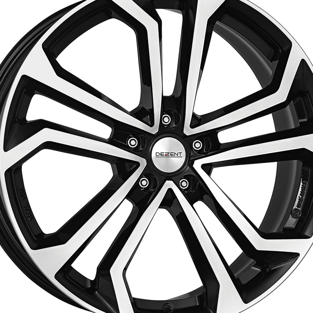 4 llantas de aluminio Dezent TA dark 7.5Jx19 ET40 5x114.3
