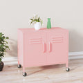 Armario de almacenamiento genérico rosa 60x35x56 cm de acero, Muebles, Armarios, Armarios de almacenaje y taquillas, 11,2 kg, 336265