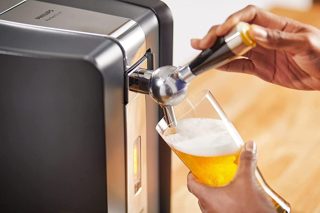 Grifo de cerveza PerfectDraft HD 3720/26 + barril de 6L | Cerveza de barril, incl. 5 EUR de depósito retornable (Becks Pils)