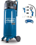 Compresor de aire vertical Scheppach HC51V | Depósito de 50 L, 10 bar