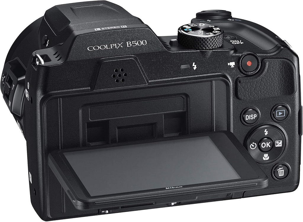 Cámara Nikon COOLPIX B500 Negra (Reacondicionada)