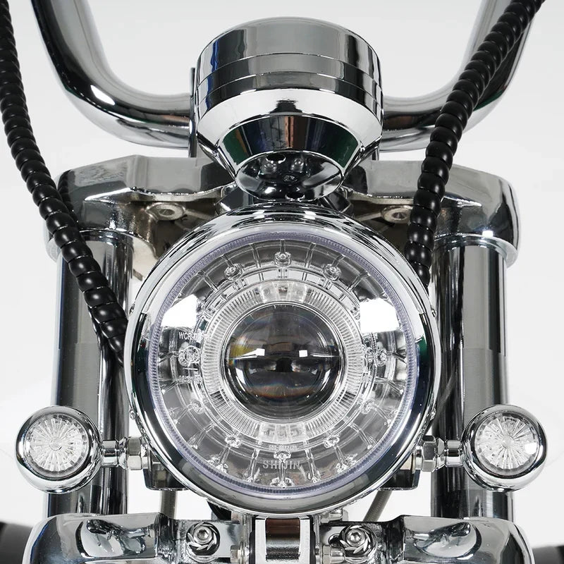 Scooter eléctrico Mangosteen CityCoco M1PS – Potente chopper eléctrico