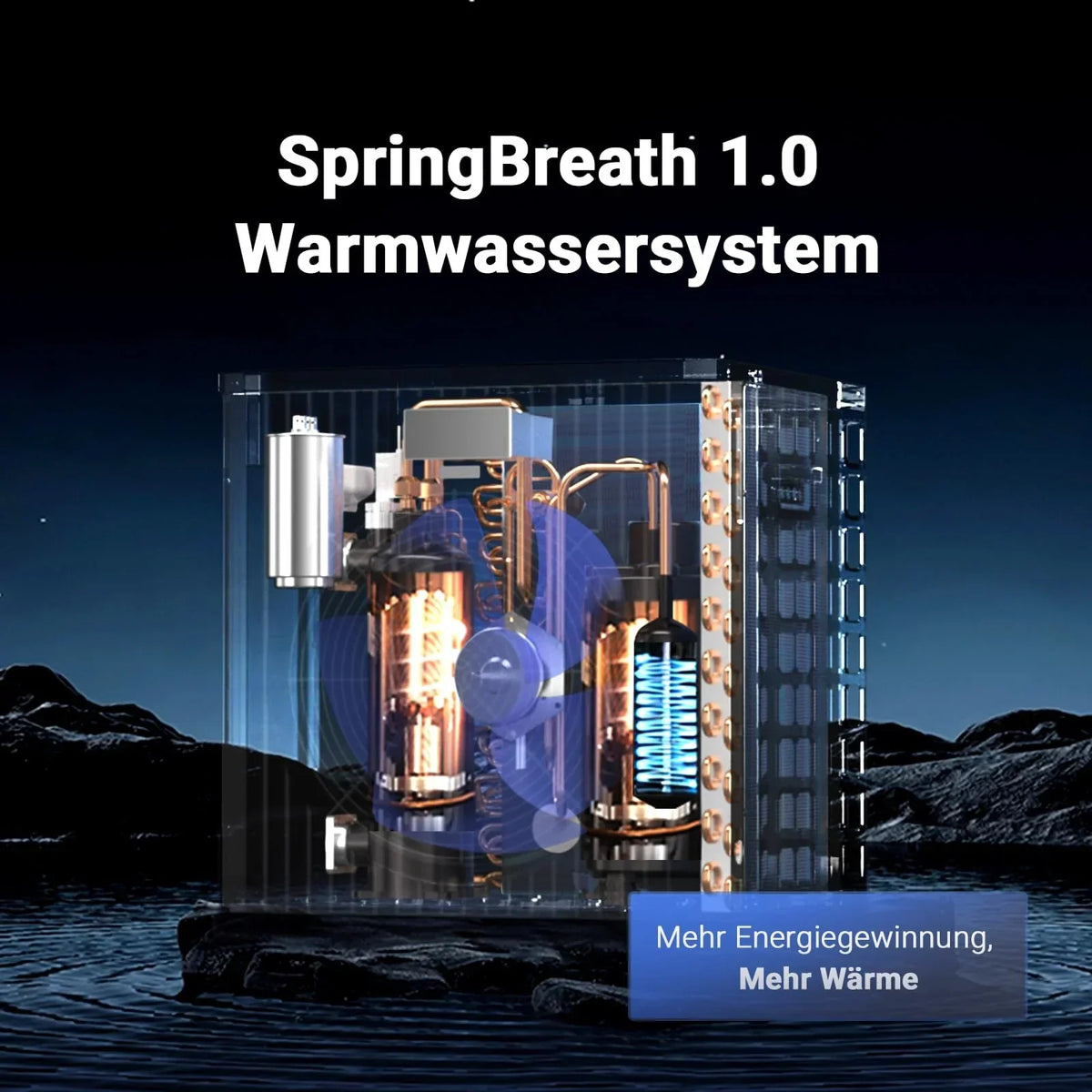 Bomba de calor para piscina H5 5 kW para piscinas de hasta 20 m³, COP 5,51, calefacción, refrigeración, control Wi-Fi, intercambiador de calor de titanio