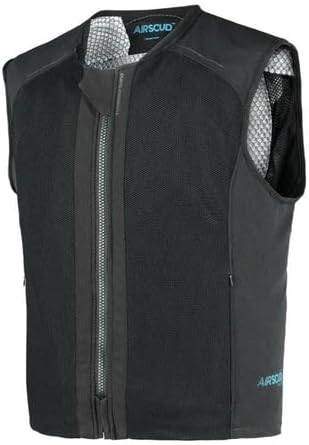 Chaleco airbag SpiritMoto Tucano Urbano Airscud Flex para hombre, negro, talla L