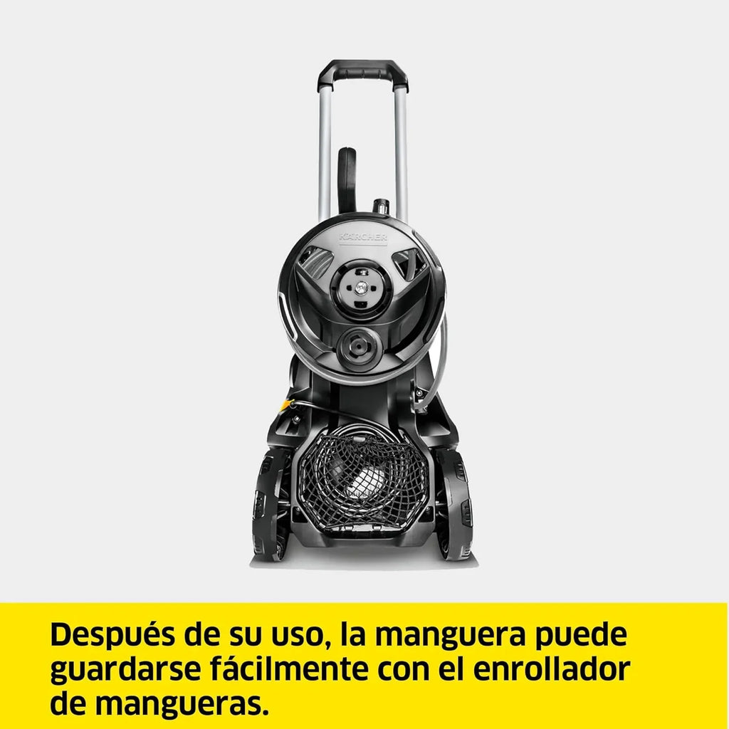 Hidrolimpiadora Kärcher K 7 Premium Smart Control Flex Home, Presión: 180 bares, Caudal: 600 l/h, Rendimiento: 60 m²/h, Filtro de agua, Peso: 18 kg, Manguera flexible, Lanza Multi Jet