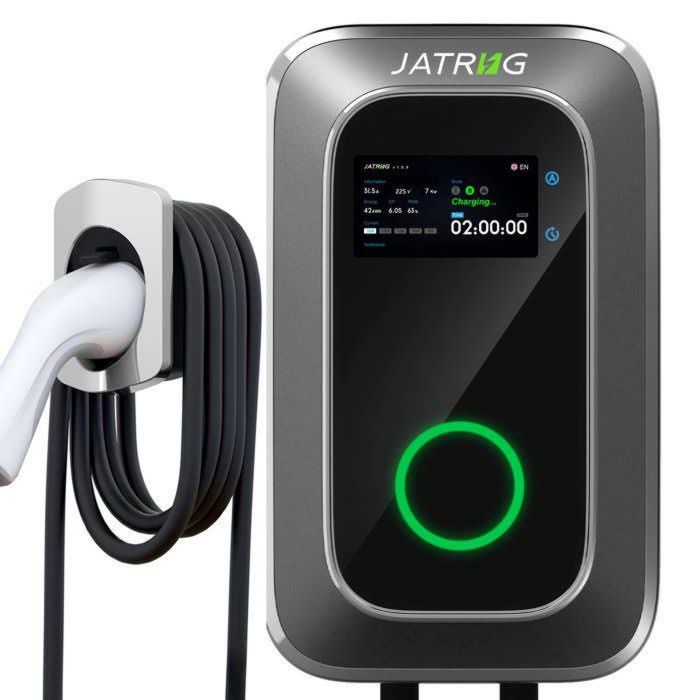 JATRHG S1 Estación de carga para vehículos eléctricos 7kW 8M 32A monofásica