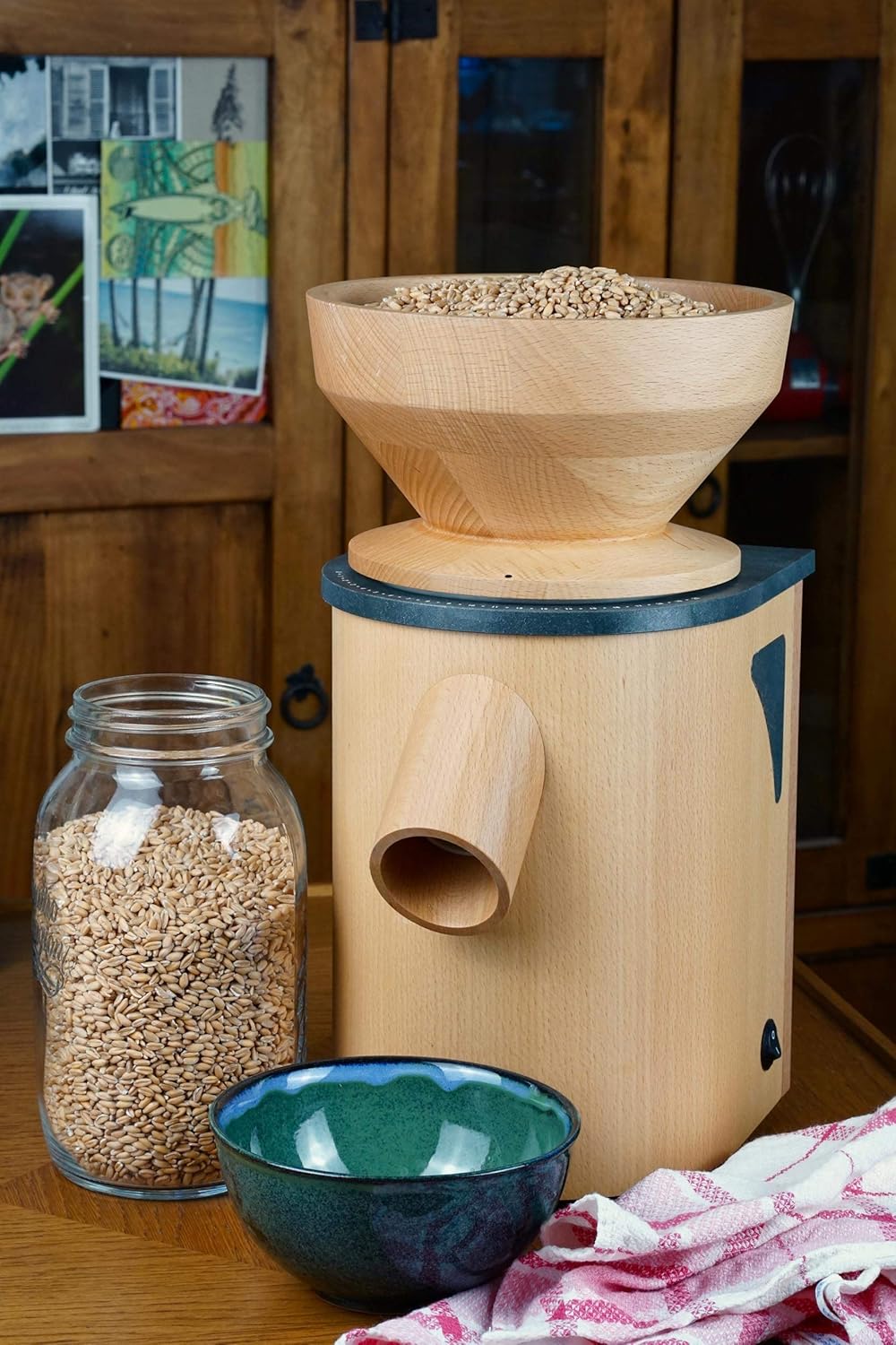 Molino de cereales Mockmill Professional 200 | harina fresca | Hecho en Alemania