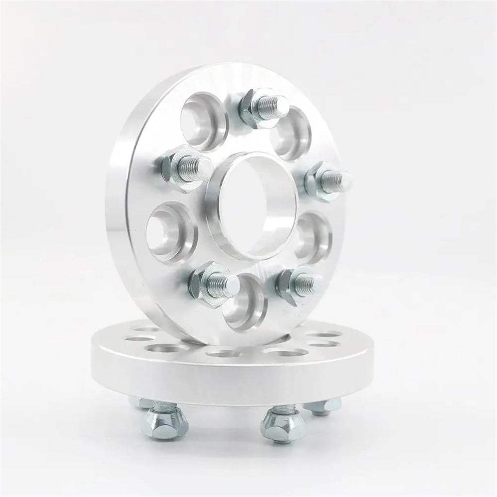Adaptadores de espaciadores de rueda PCD 5x100 a 5x112 CB 57.1 66.6, espesor 20 mm / 25 mm, espárragos 12x1.5, accesorios para llantas, 2 piezas, adaptador universal (20 mm)