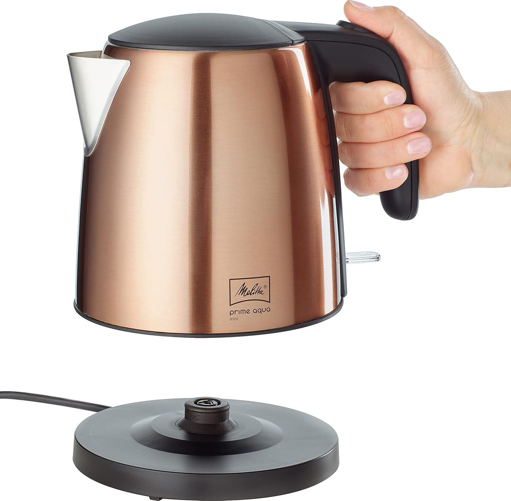 Melitta AromaFresh - Cafetera de filtro - con jarra de cristal - molinillo integrado - función de temporizador - 10 tazas - Negro puro