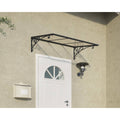 Marquesina para puerta canopia Venus 135.5 x 88 cm Gris