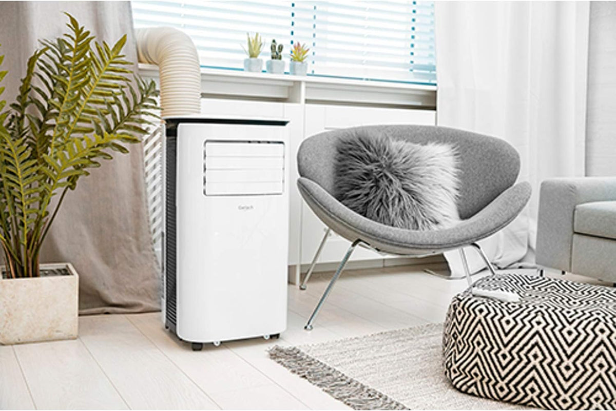 Acondicionador de aire Gerlach GL 7923, 9000 BTU, climatizador 3 en 1, ventilador, aire acondicionado, deshumidificador, enfriador de aire, pantalla LED, área de enfriamiento de hasta 25 m²