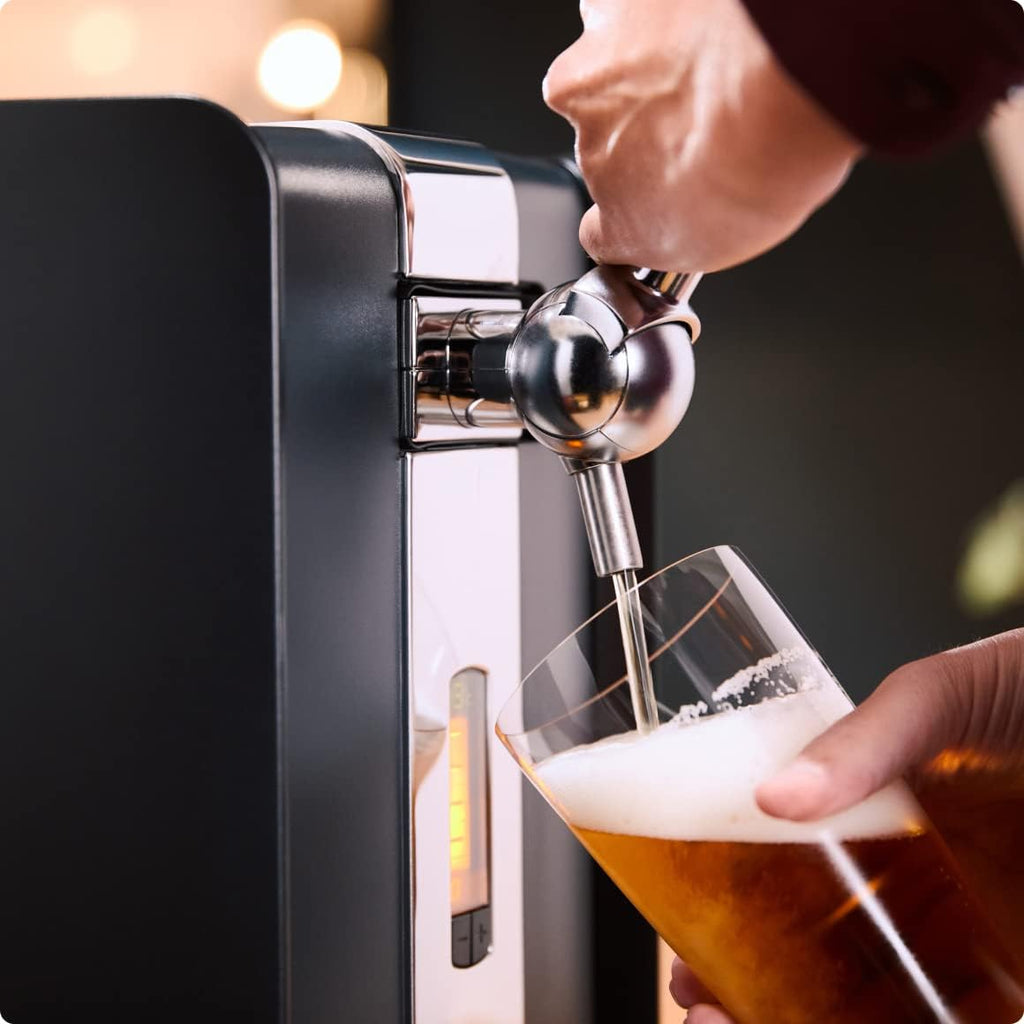 Grifo de cerveza PerfectDraft HD 3720/26 + barril de 6L | Cerveza de barril, incl. 5 EUR de depósito retornable (Becks Pils)