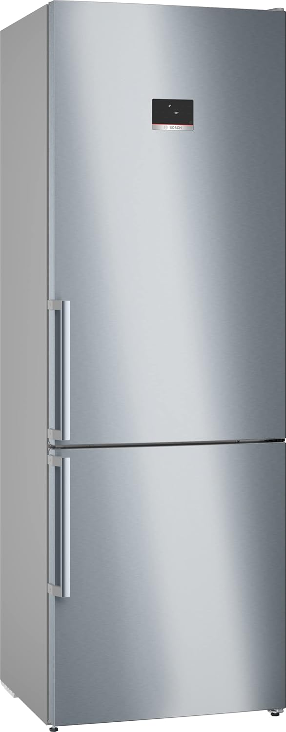 Bosch KGN497ICT, Serie 4, frigorífico combinado de libre instalación, 440 L, 203 x 70 (Al x An), acero inoxidable antihuellas