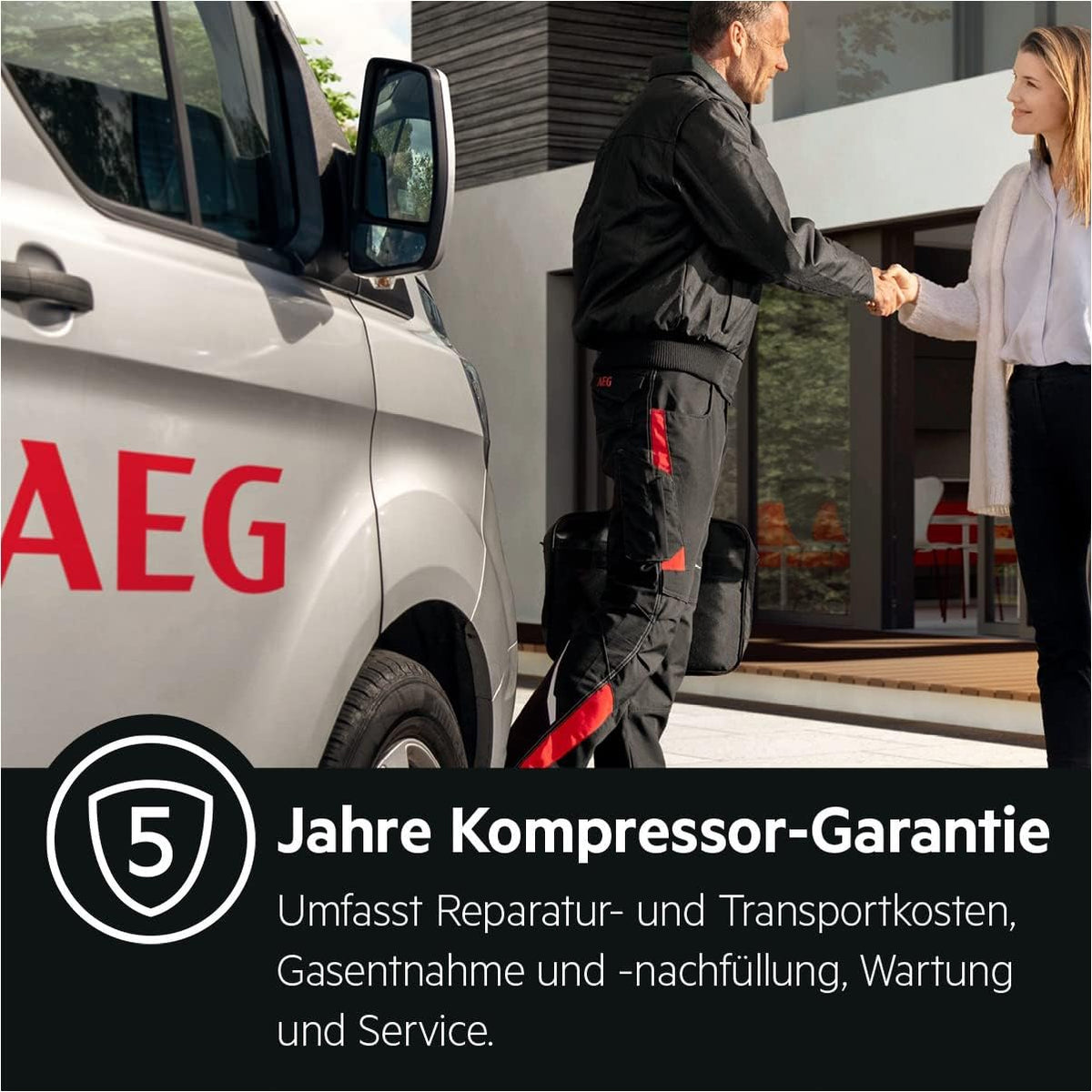 AEG RDB424E1AW Frigorífico de dos puertas de libre instalación/Serie 5000 con ColdSense/1434 mm/Congelador superior/206 L/LowFrost – menos formación de escarcha/Color: Blanco/E