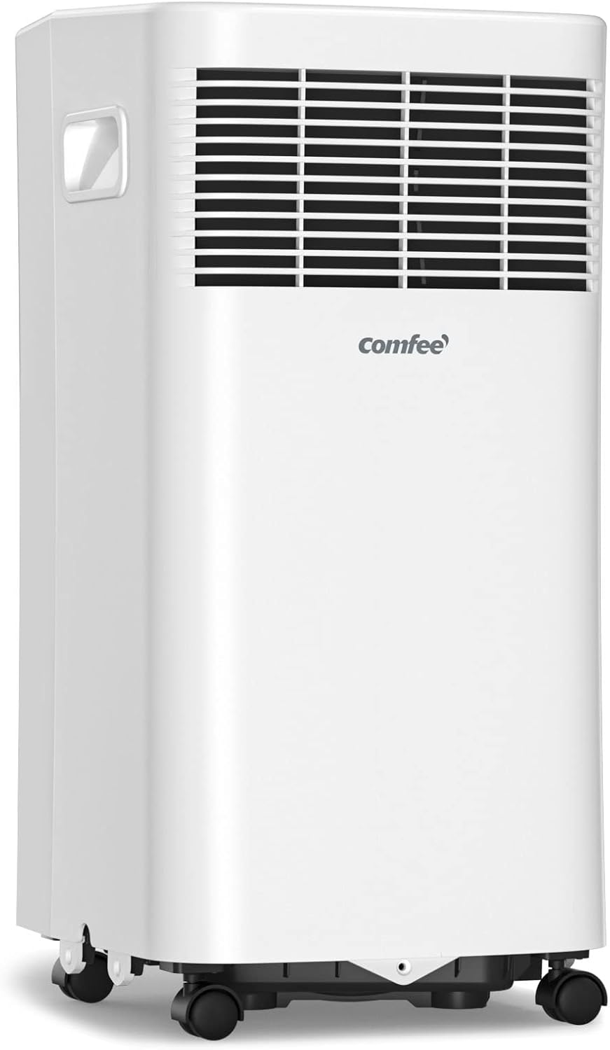 Aire acondicionado portátil Comfee Breezy Cool Pro 2.6, 9000 BTU 2,6 kW, refrigeración, ventilación y deshumidificación, control por aplicación, para habitaciones de hasta 88 m³ (33 m²), aire acondicionado móvil con tubo de escape