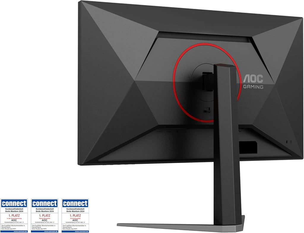 AOC Gaming 27G4HA - Monitor Full HD de 27 pulgadas, 200 Hz, 1 ms, compatible con G-Sync, HDR10 (1920x1080, 2x HDMI 2.0, 1x DisplayPort 1.4) Negro-Rojo