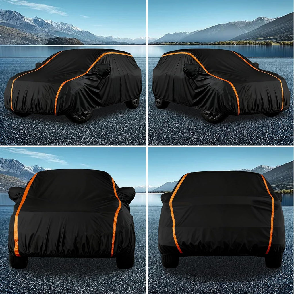 Funda protectora para coche Citroën Jumper II L3H2/L3H3 2024-, cubierta impermeable reforzada, antipolvo, antinieve y anti-UV para furgoneta, con cremallera de puerta lateral
