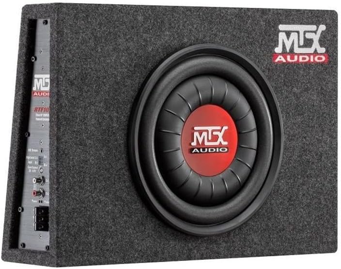 MTX MTXRTF10P Road Thunder Subwoofer amplificado plano de 25,4 cm