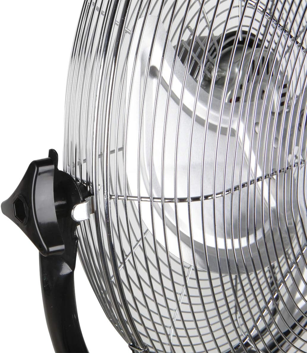 Orbegozo PWS 3050 - Ventilador industrial 2 en 1: ventilador de pie y de pared, función de oscilación, mando a distancia, 50 cm de diámetro, tres velocidades, altura ajustable hasta 140 cm, 120 W de potencia