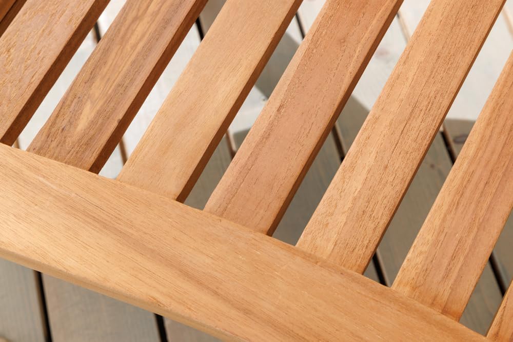 riess-ambiente.de Banco de jardín macizo XXL Empire Teca 150 cm madera de teca natural