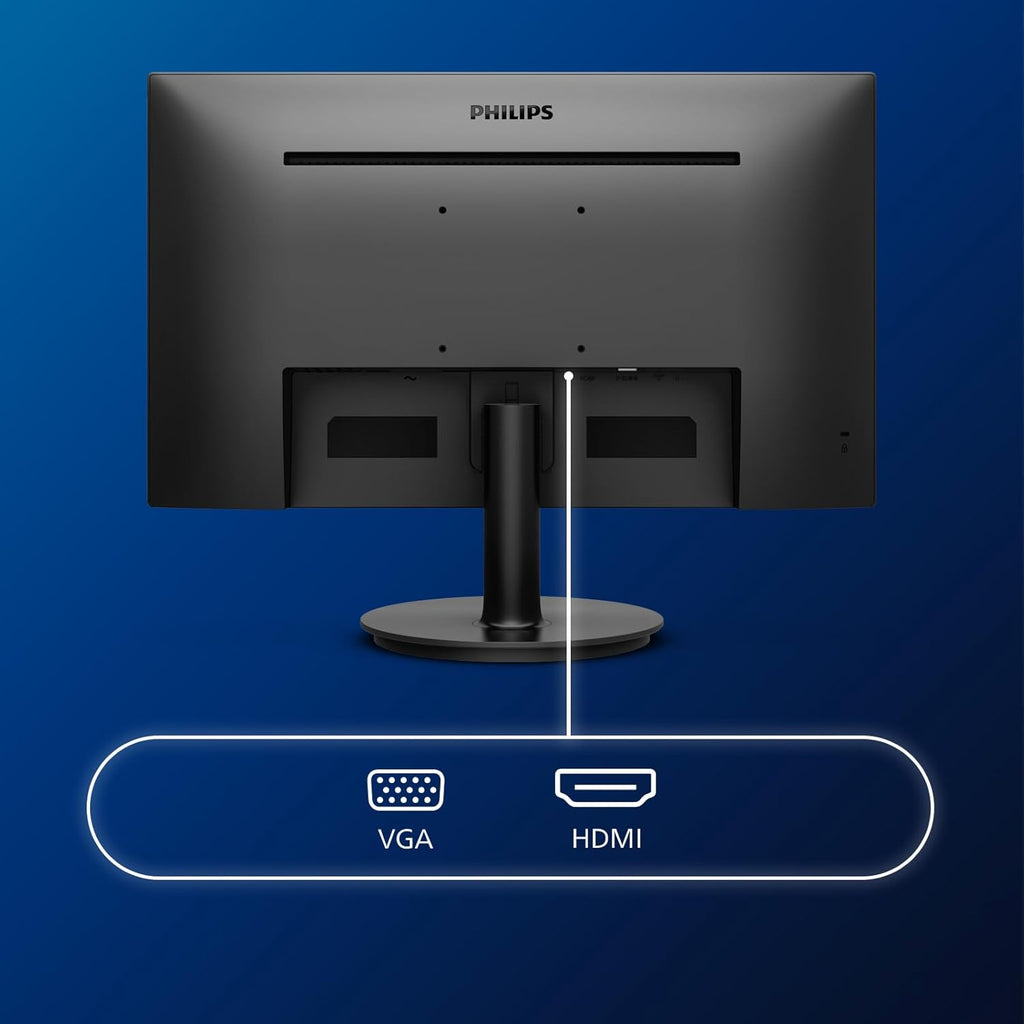 Monitor Philips 271V8LA de 68 cm (27 pulgadas) (VGA, HDMI, 1920 x 1080 px, 75 Hz, FreeSync) Negro