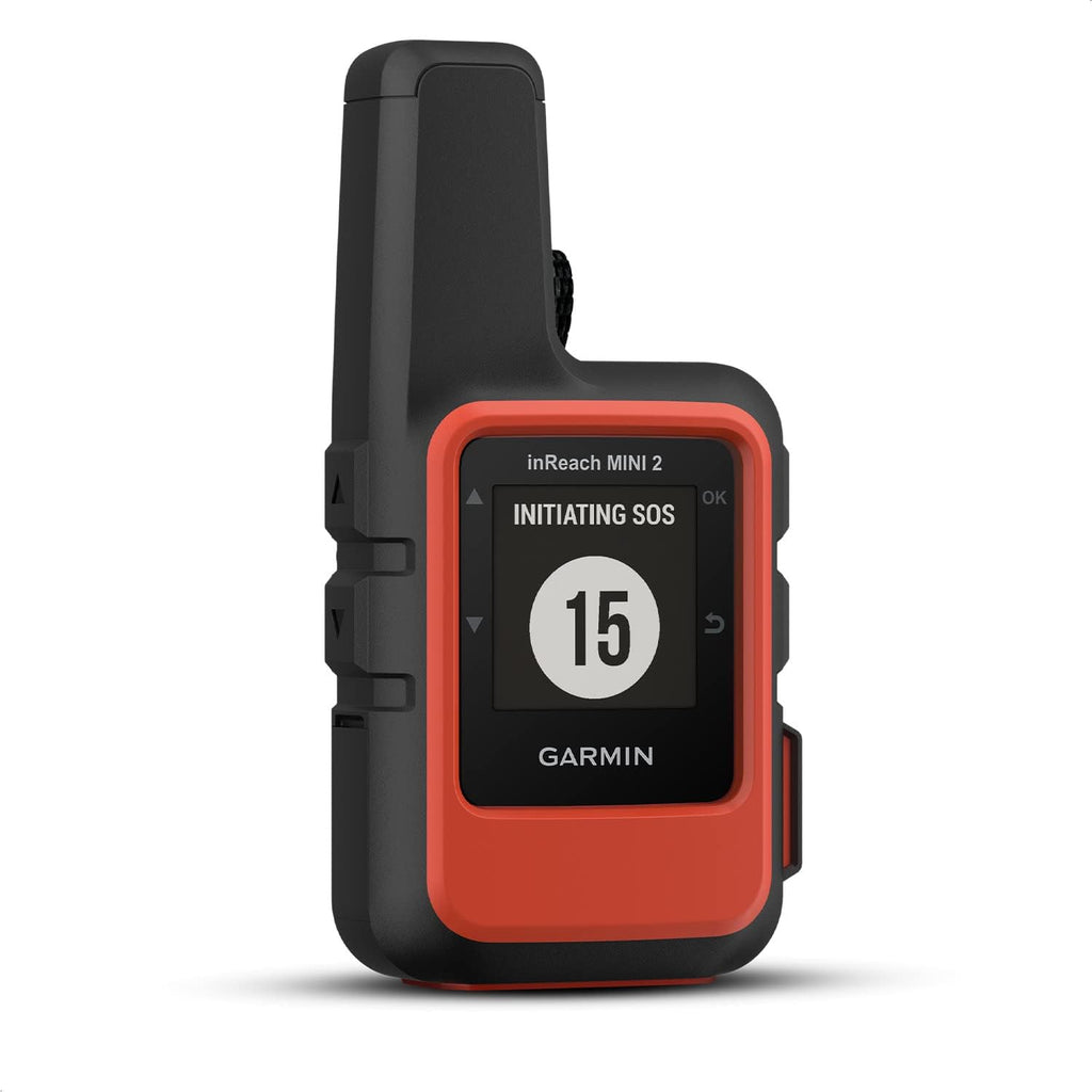 inReach Mini 2: dispositivo de comunicación por satélite GPS con función de SOS 24/7, mensajería global sin cobertura móvil (requiere suscripción) y navegación por puntos de referencia, hasta 14 días de autonomía de la batería