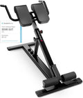 Entrenador de abdomen y espalda BRT150, banco de pesas multifuncional 6 en 1 ajustable para entrenamiento de fuerza en casa, hasta 130 kg