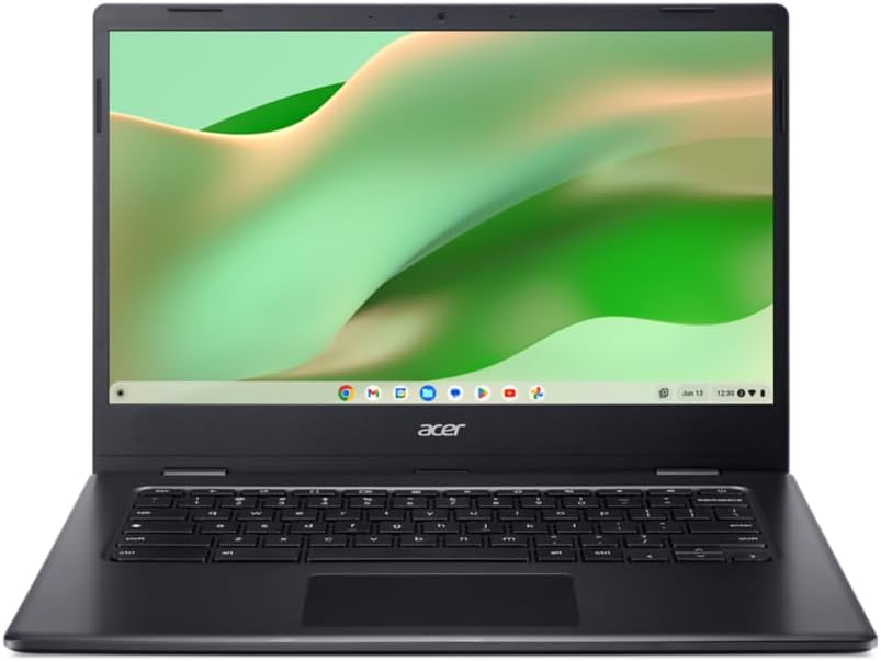 ACER Chromebook 314 CBOA314-1H-C8XY, Portátil 14'' Full HD (Intel Celeron N4500, RAM 4GB, 128GB eMMC, Intel UHD Graphics, Chrome OS), Portátil negro, Teclado AZERTY