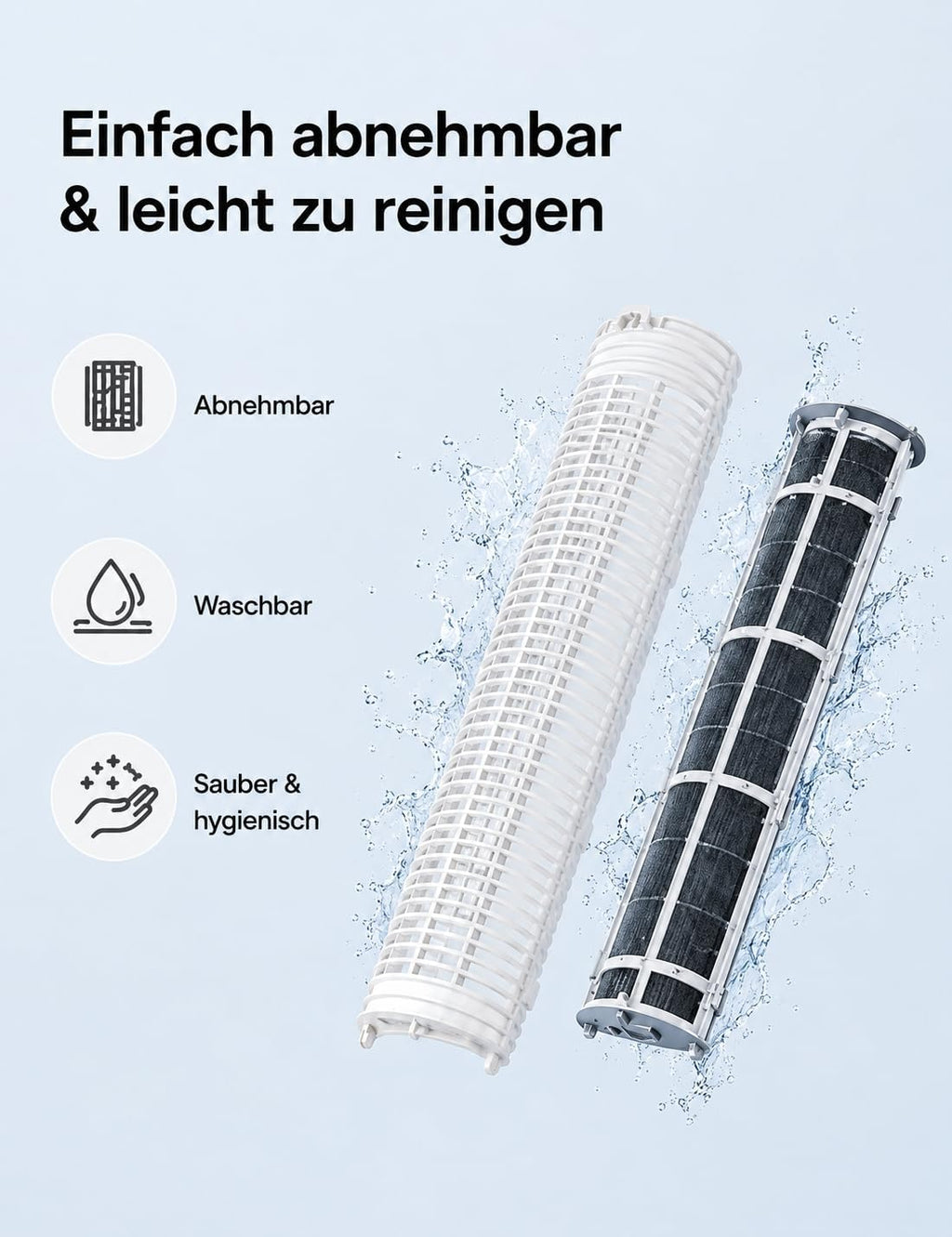 Ventilador de torre DREO con refrigeración silenciosa, ventilador con refrigeración por agua, enfriador de aire de 102 cm, enfriador evaporativo con función de oscilación de 80°, 3 modos, 4 velocidades, control remoto, blanco