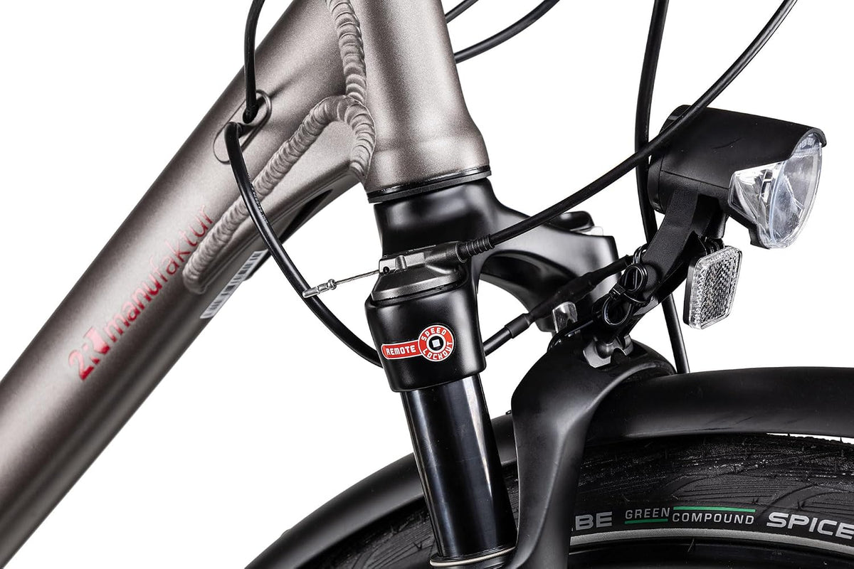 TLX30 | Bicicleta de trekking | Bicicleta de hombre de 28 pulgadas | Transmisión de 30 velocidades | Frenos de disco hidráulicos | Incluye equipamiento urbano