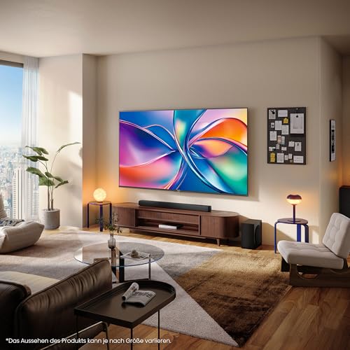 Televisor Hisense 43E7Q, 43 pulgadas, 4K UHD QLED, Smart TV, Game Mode Plus, Filmmaker Mode, Dolby Vision Atmos, HDR10, HLG, HDR Immersive, AI 4K Upscaler, Dolby MS12, DTS X, control por voz [2025]