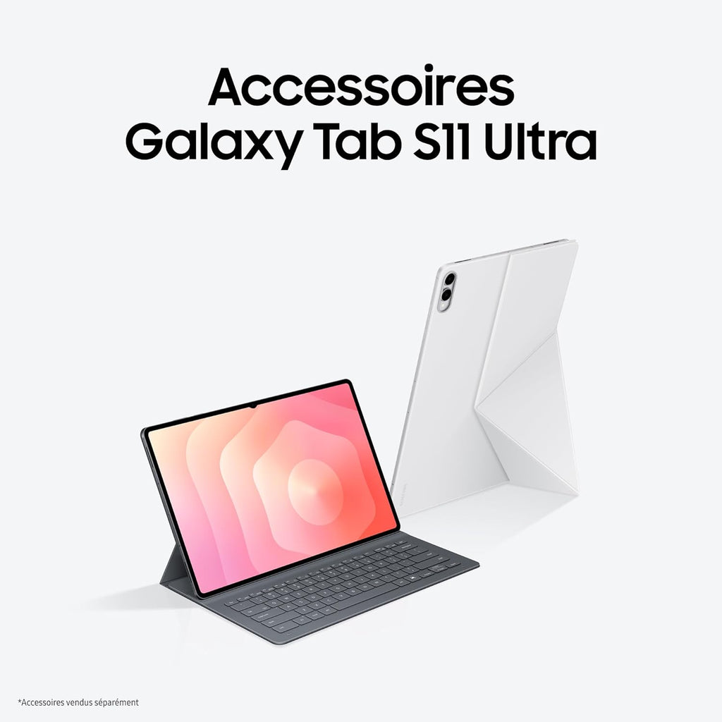 Samsung Galaxy Tab S11 Ultra 14,6'' WiFi 1 To, Tablette Android avec Galaxy AI, Dex, Gris, S Pen et chargeur secteur rapide 25 W inclus, version FR
