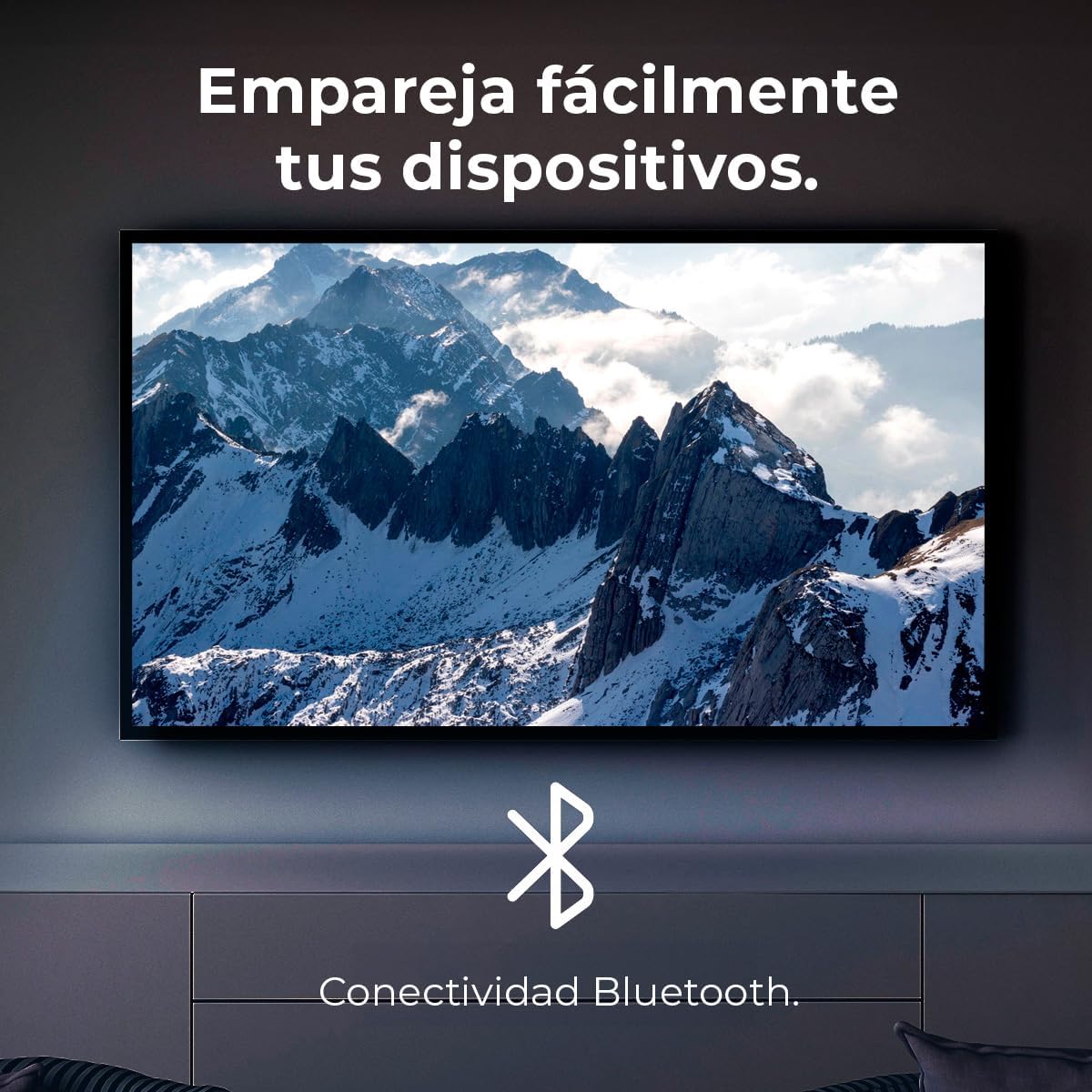 Smart TV Cecotec, televisor LED de 32 pulgadas, resolución HD, serie A4 ALH40032S. Sistema operativo Google TV, Dolby Audio, HDR10, 16 GB de ROM, Bluetooth, Asistente de voz de Google y Chromecast.