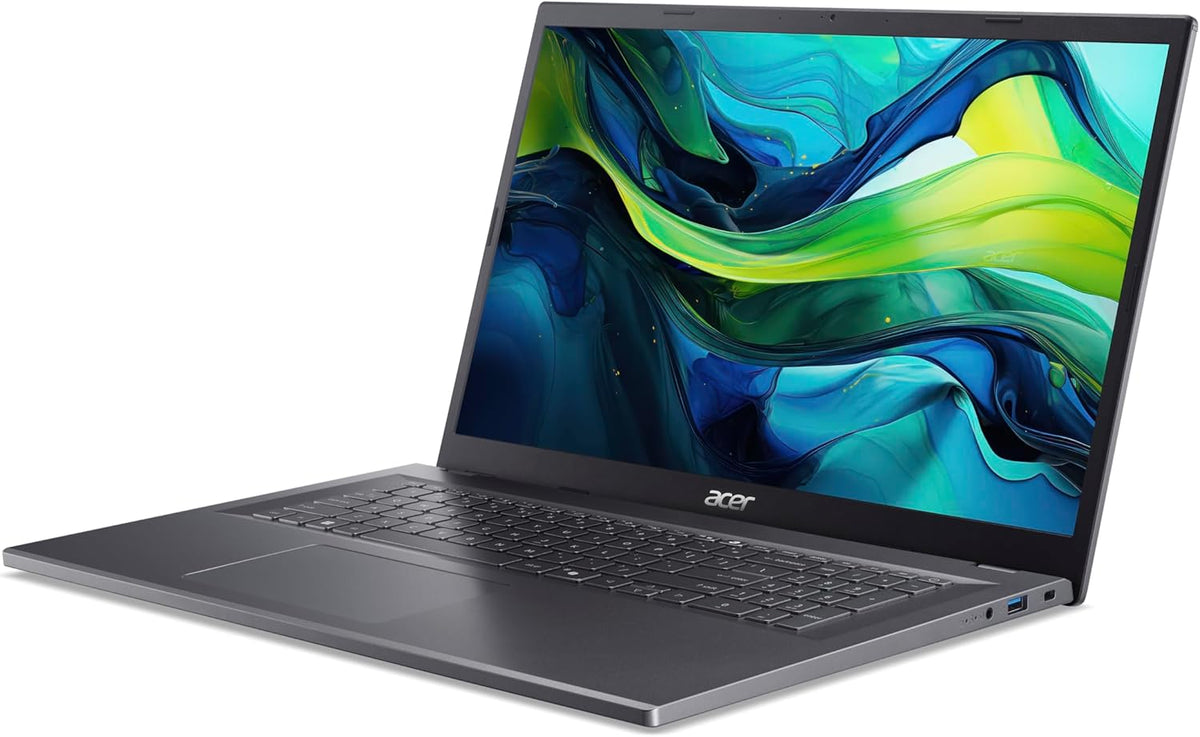 acer Aspire 17 A17-51M-51CV, Portátil 17,3" Full HD IPS 60 Hz (Intel Core i5-1334U, 16 GB RAM, 512 GB SSD, Intel XE Graphics, Windows 11 Home), Gris, Teclado francés AZERTY