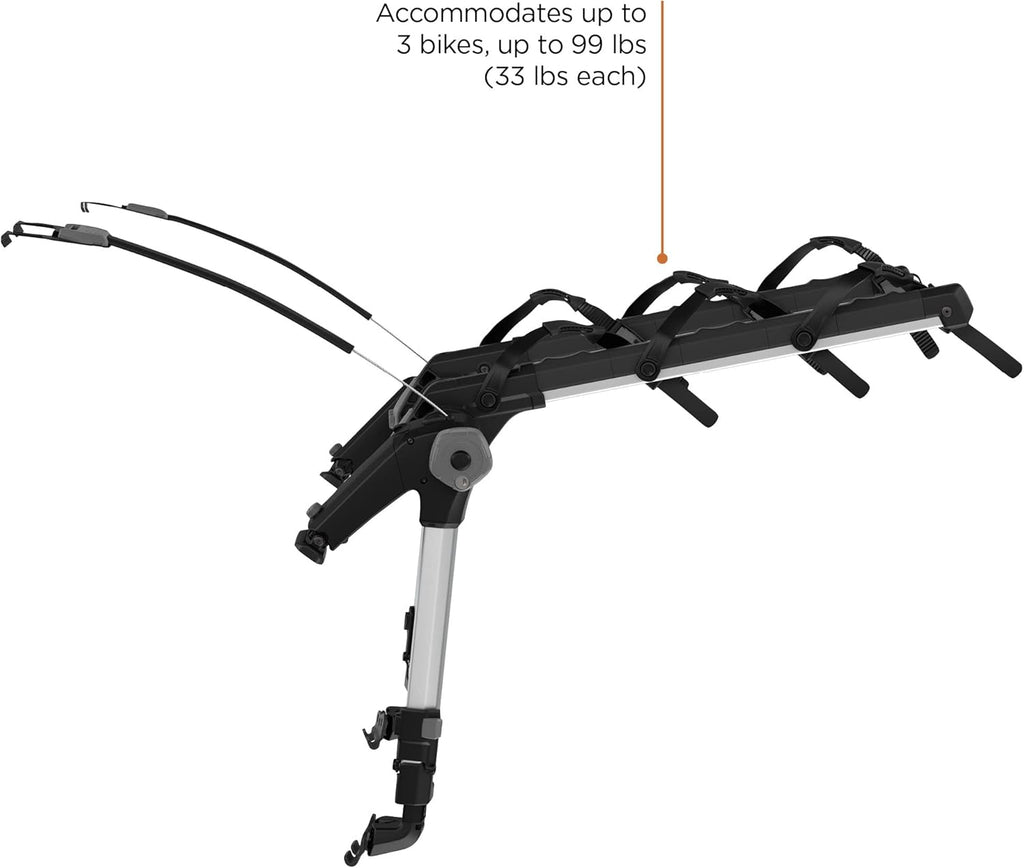 Thule Outway - Portabicicletas para 3 bicicletas - Unisex - para adulto - Negro