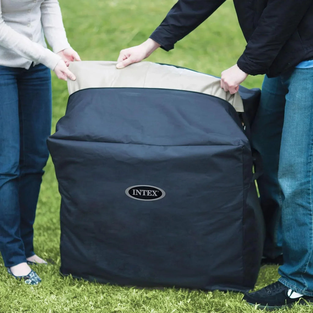 Spa Hinchable Intex para 4 Personas Bubble Massage Navy (55084)
