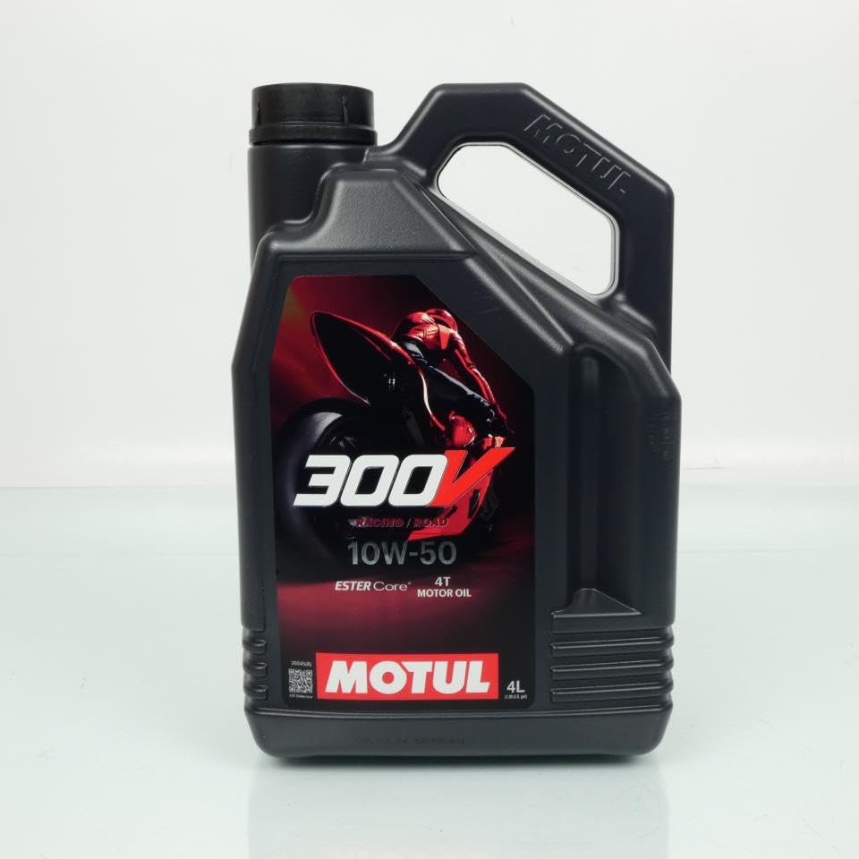 MOTUL Aceite de motor 300V 10W-50 Aceite totalmente sintético Aceite Racing/Road 4 L
