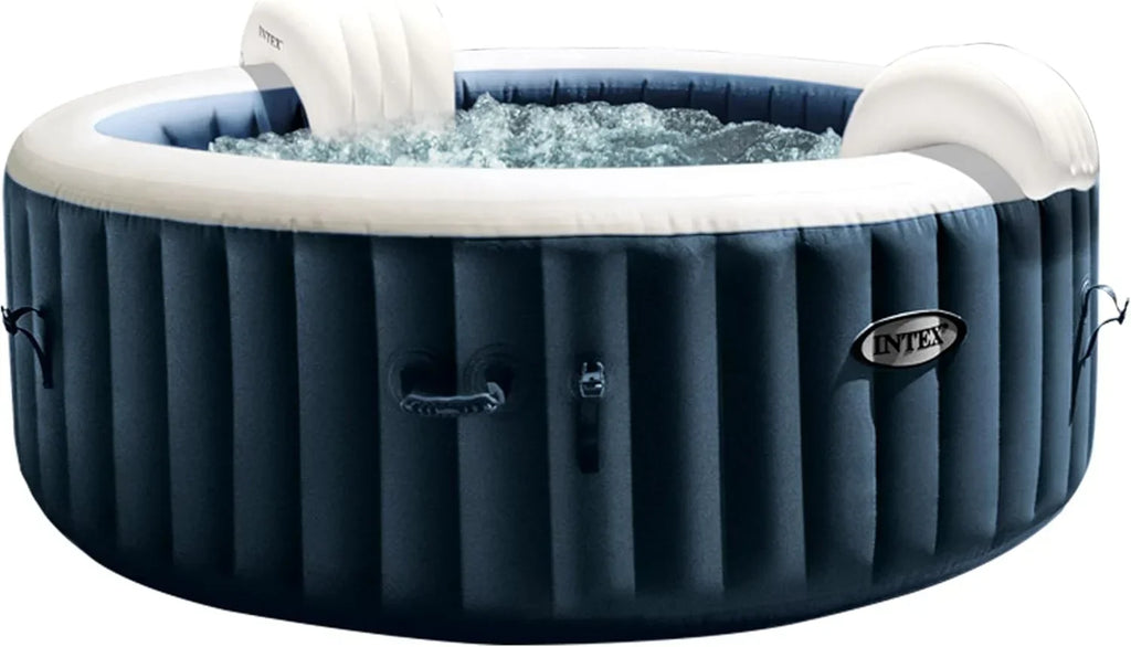 Spa Hinchable Intex para 4 Personas Bubble Massage Navy (55084)