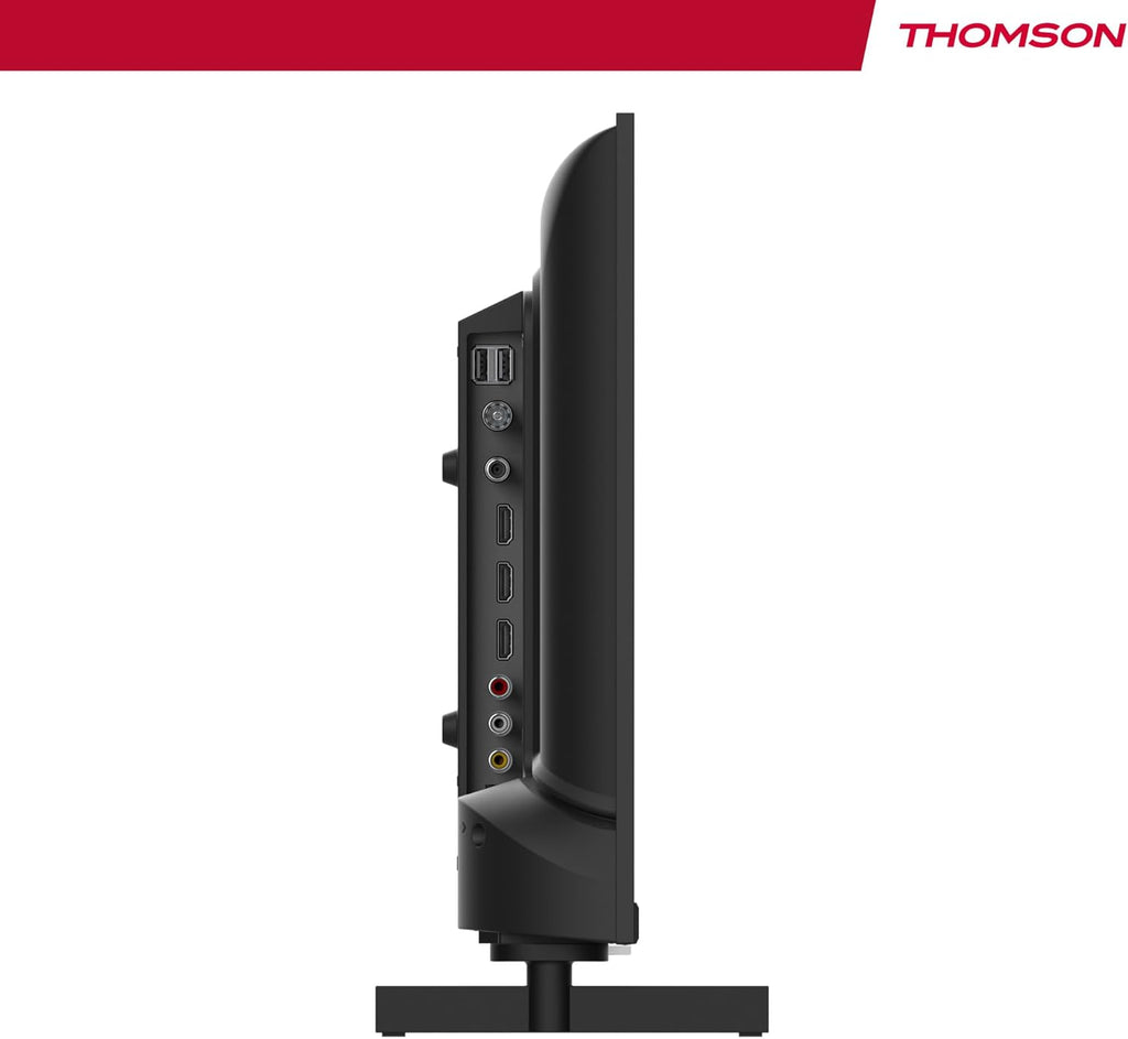 THOMSON 32 pulgadas (81 cm) LED HD Easy TV – No Smart – Modo hotel, USB, HDMI, Triple sintonizador (cable/satélite/antena), entrada AV, CI+, panel A+ – 32HD2S13