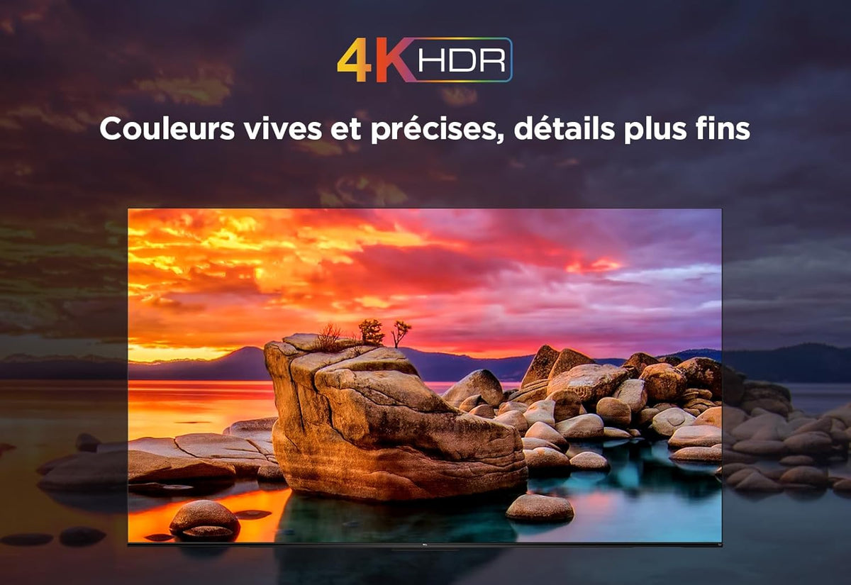 TCL 55PF650 55 pulgadas 4K Ultra HD, TV HDR, Smart LED Fire TV (Dolby Vision, Dolby Atmos, DTS, HDR 10, Airplay2, Miracast)