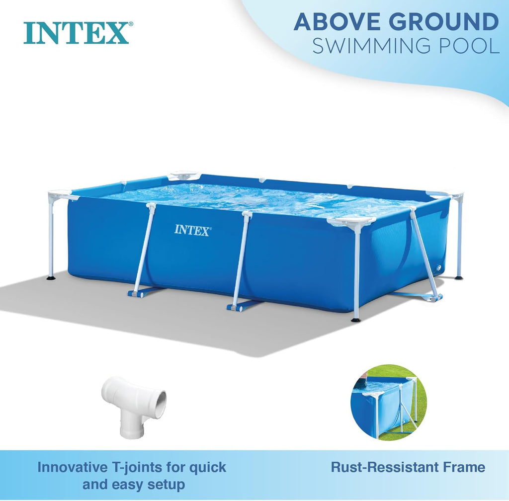 Piscina Intex Metal Frame Junior rectangular tubular (l) 2,60 x (an) 1,60 x (al) 0,65m