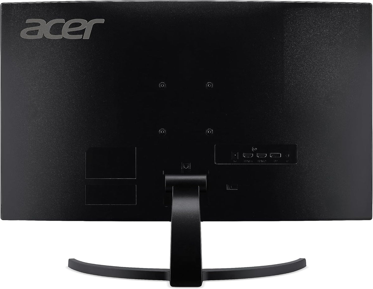 acer Nitro ED270R S3 bmiipx, Monitor Gaming Curvo 27" FullHD, 180Hz (Curva 1500R, 1920x1080, 16:9, Freesync, 1ms (VRB), 250Nits, ComfyView, 2xHDMI 2.0/1xDP 1.2) Monitor PC Curvo, Color Negro