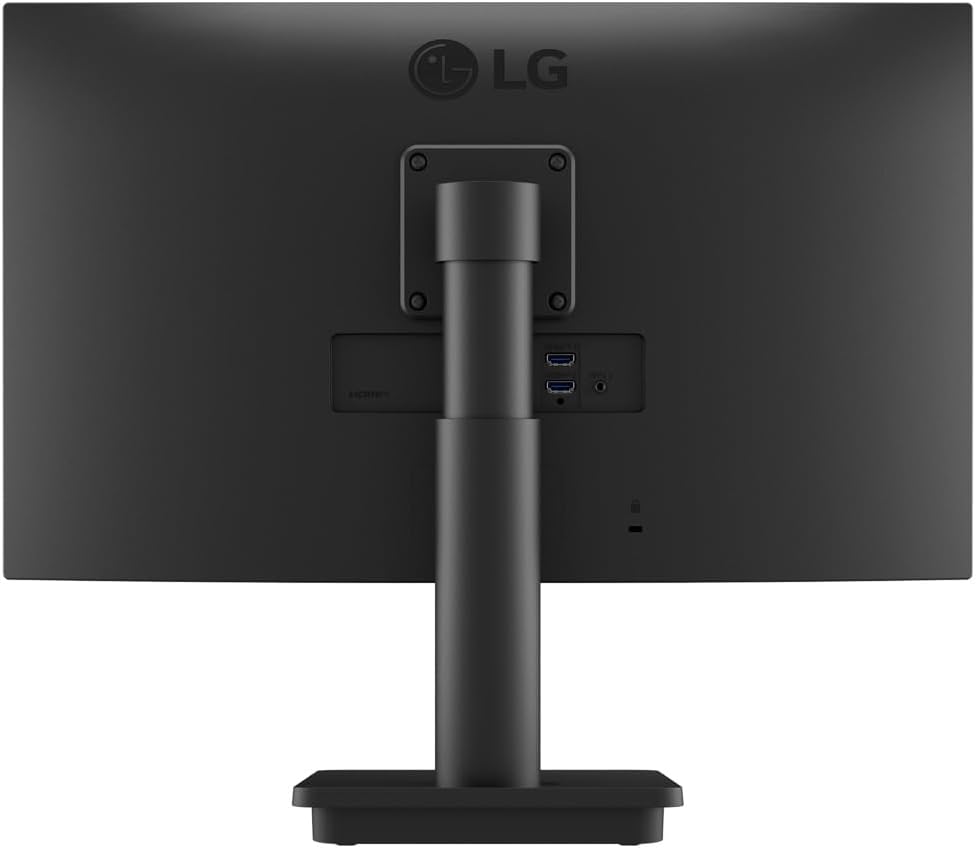 LG Standard 24MS550-B.AEU Monitor de PC para oficina 24" - Panel IPS resolución FHD (1920x1080), 5ms GtG 100Hz, NTSC 72% (CIE1931), inclinable, ajustable en altura