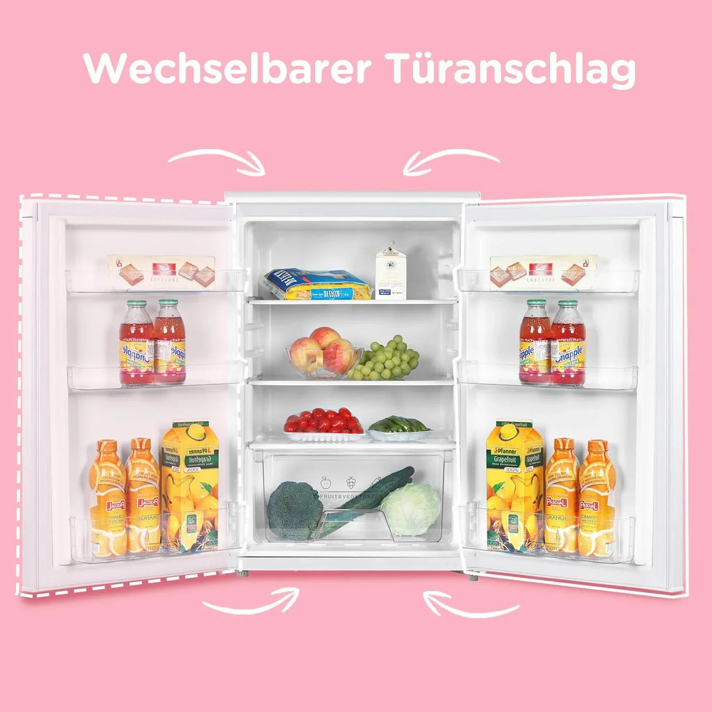 Refrigerador Comfee 131L sin congelador, compresor inverter, 72kWh/año, clase D, 39dB, cajón para frutas/verduras, Al. 84,5 An. 55,3 cm