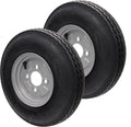 Rueda de repuesto para remolque Deli 4.00-8 4.80-8 4PR 62M para Stema DDR, rueda completa con orificio central grande, juego o individual, 8 pulgadas